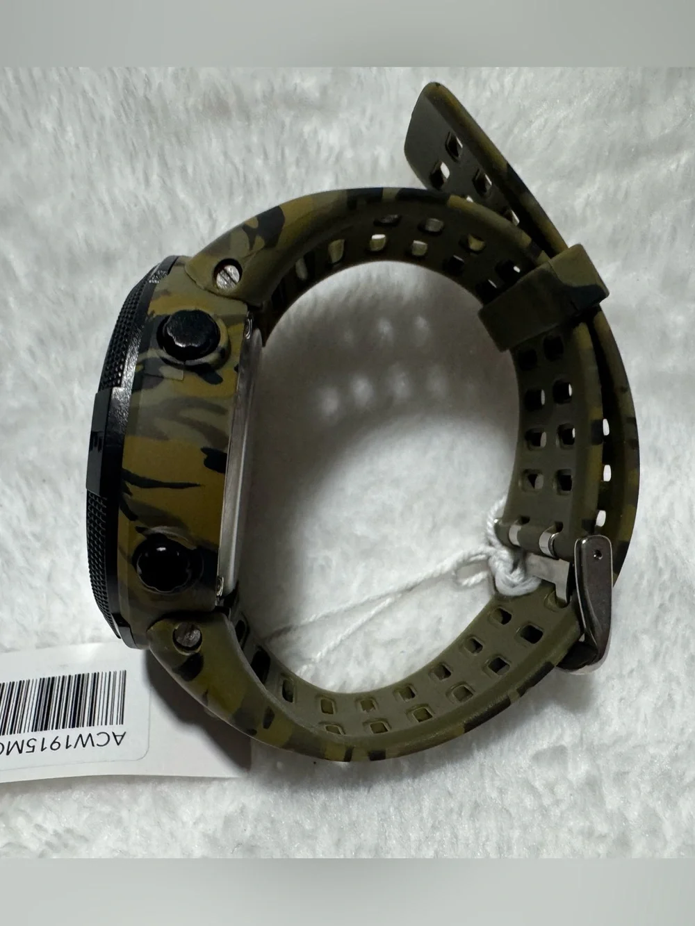Activa X Invicta Digital Men's Watch - 50mm. Green. Camouflage (ACW1915MC-009)